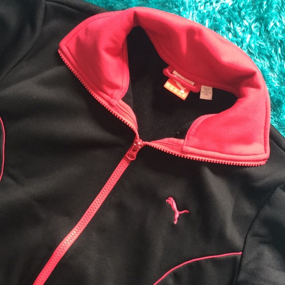Puma black and pink jacket - Picture 2 of 7